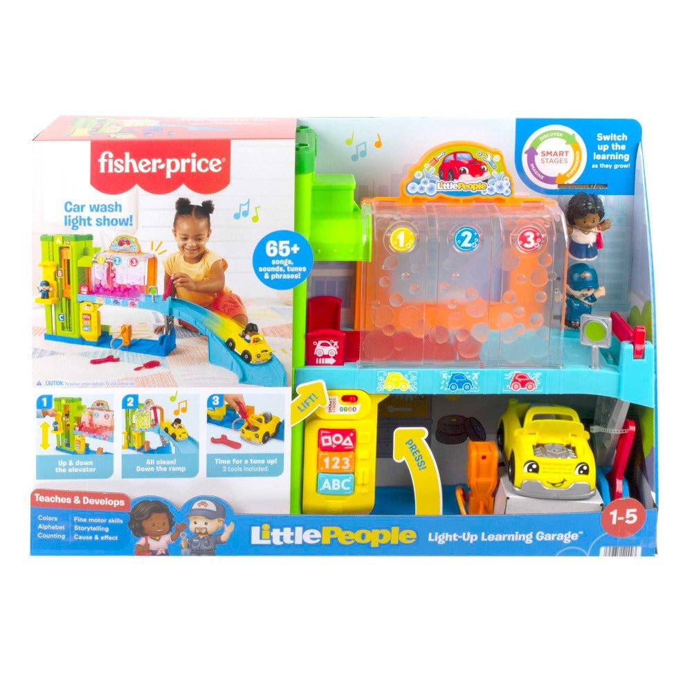 Fisher-Price Little People Opettava Huoltoasema