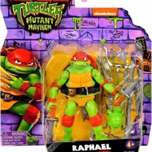 Turtles Mutant Mayhem Raphael 12cm Figuuri ja Varusteet