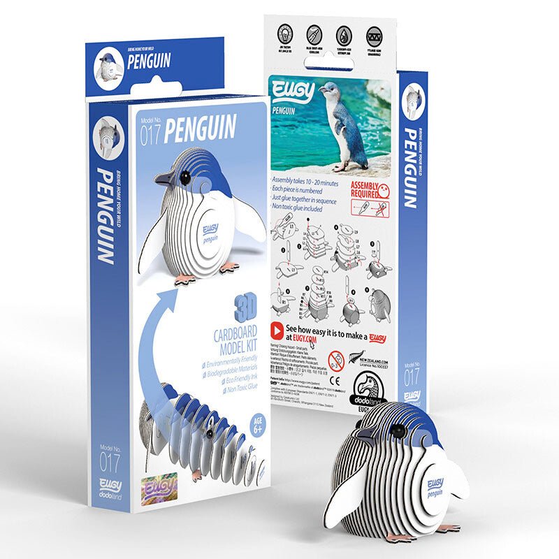 EUGY 3D koottava Pingviini