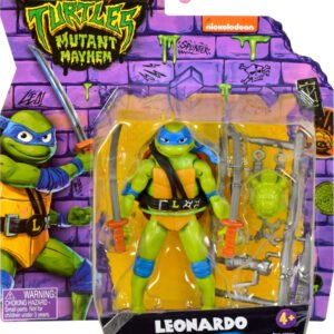Turtles Mutant Mayhem Leonardo 12cm Figuuri ja Varusteet