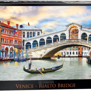 Eurographics Puzzle 1000 Palan Palapeli Venice-Rialto Bridge