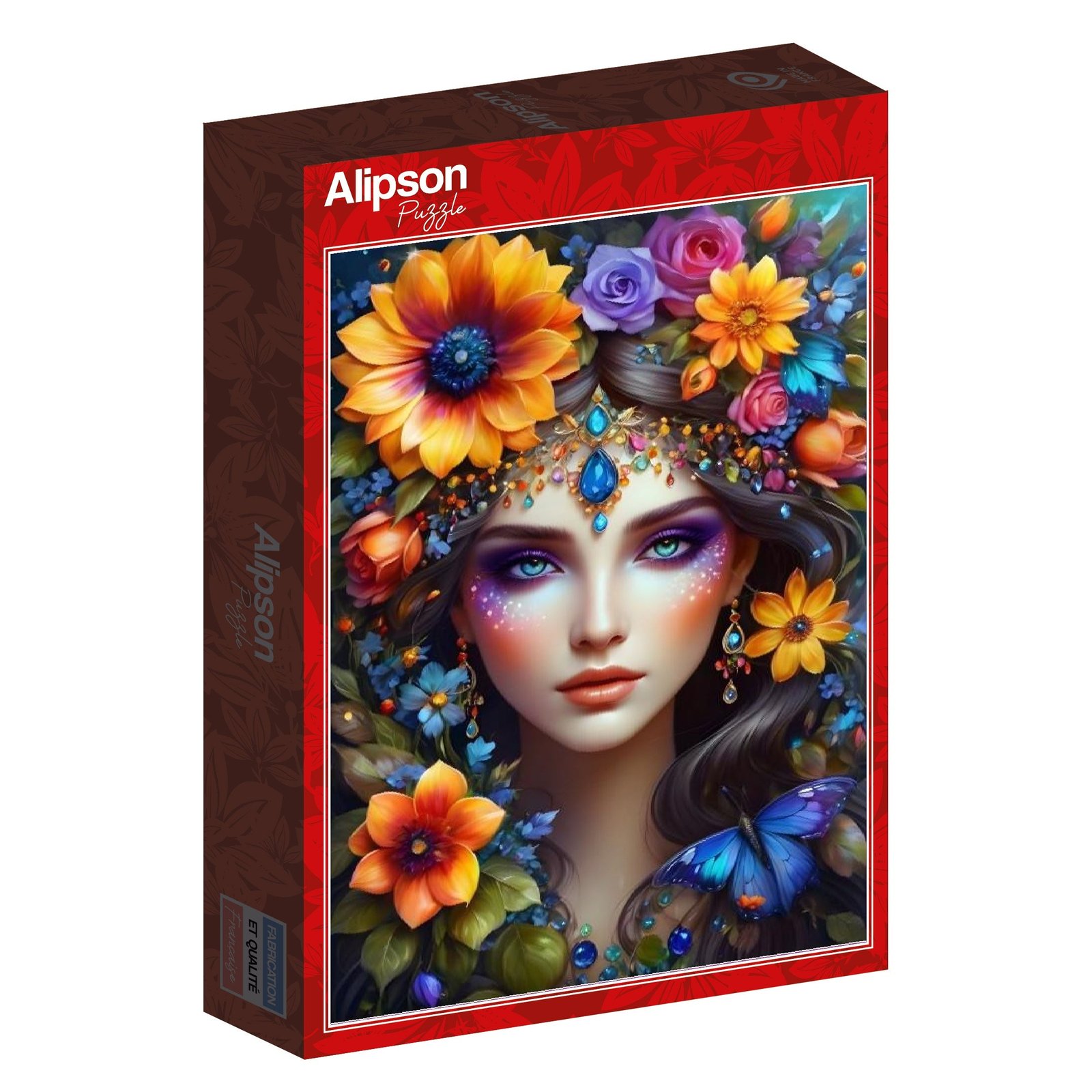 Alipson Puzzle 1000 Palan Palapeli The Flower Woman