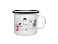 Muurla Muumi Colors Muumilaakso Emalimuki, 2,5 dl