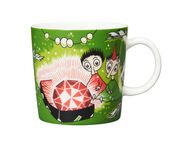 Arabia Muumi Muki 0,3 L Tiuhti ja Viuhti, vihreä