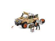 Schleich Wild Life 4x4 Maastoauto ja hahmot