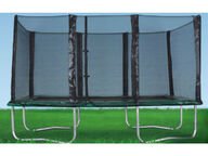 Jätti-iso trampoliini + turvaverkko (3 x 5 m)