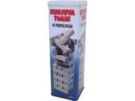 Huojuva torni peltirasiassa