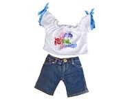 Rusettipaita ja farkut, 40 cm