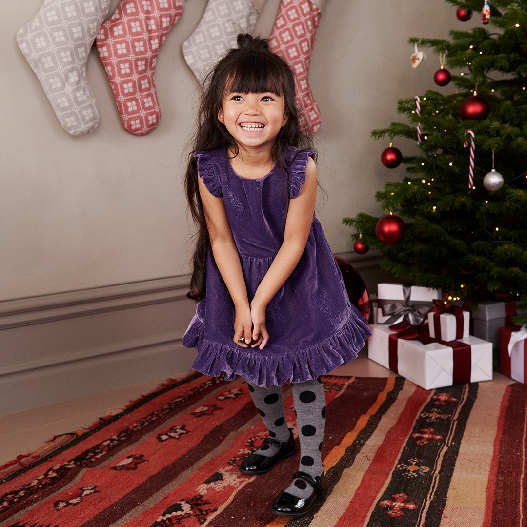 Samettimekko kimalteella