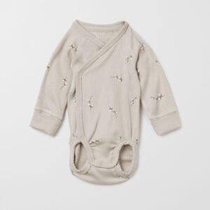 Pidennettävä ribbibody kukkakuviolla lyosellia