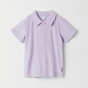 Lyhythihainen froteepaita, yksivärinen