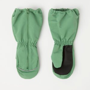 Yksiväriset kuorihanskat vetoketjulla