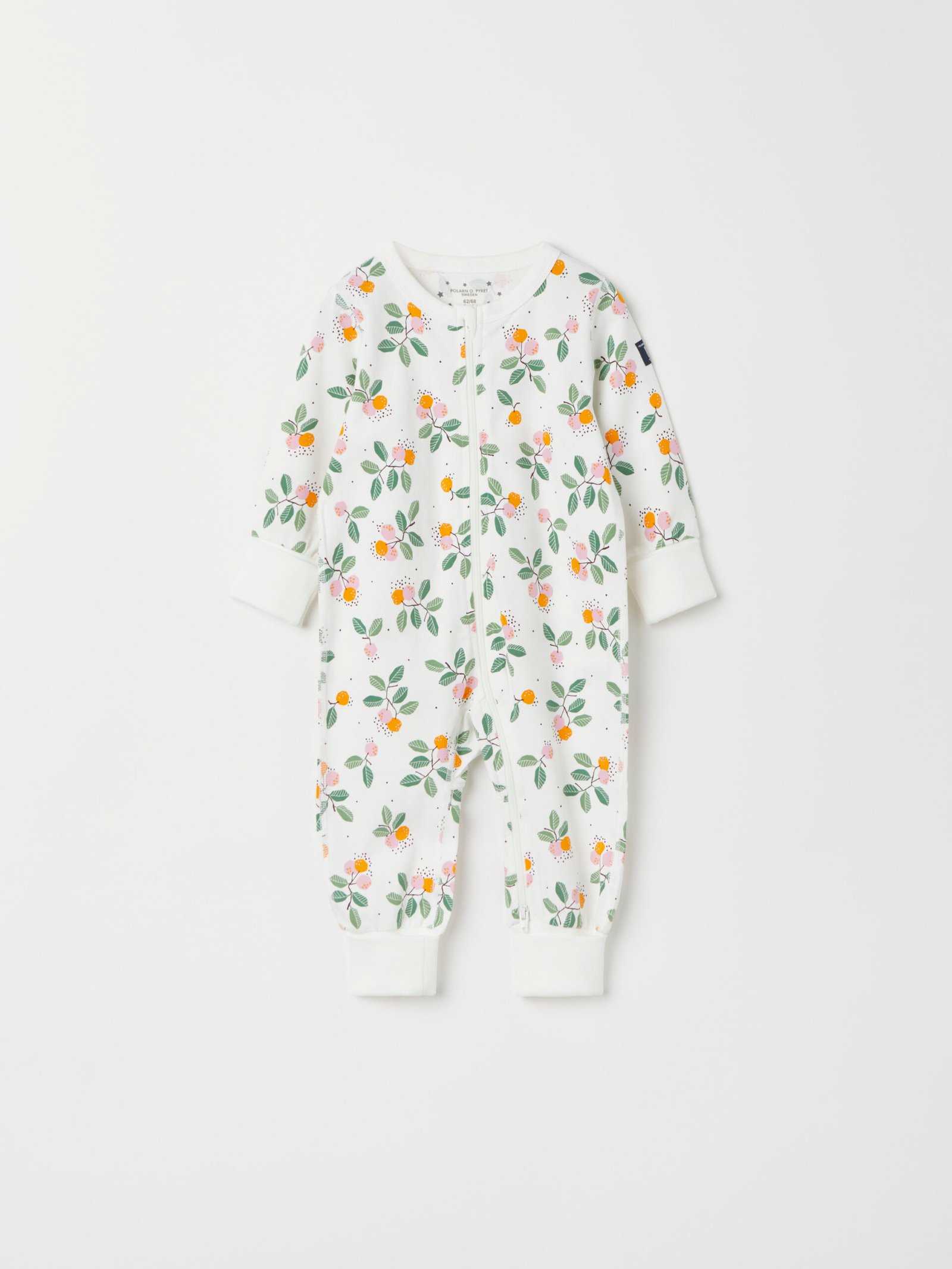 Pyjamahaalari marjakuviolla