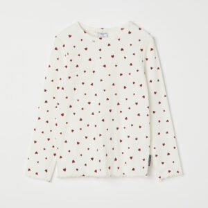 Paita sydänkuviolla