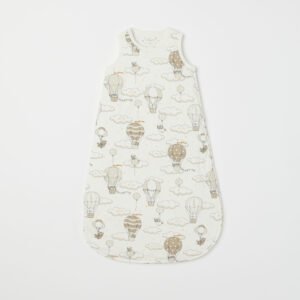 Topattu unipussi kuumailmapallokuviolla