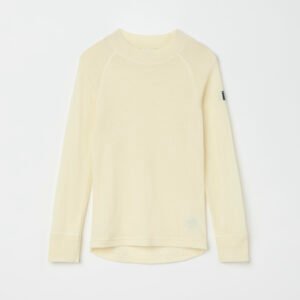 Pitkähihainen yksivärinen kerrastopaita merinovillaa