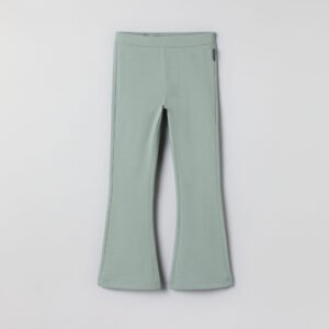 Leveälahkeiset trikoohousut