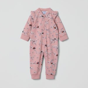 Collegehaalari kirsikankukkakuviolla