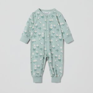 Pyjamahaalari kukkakuviolla