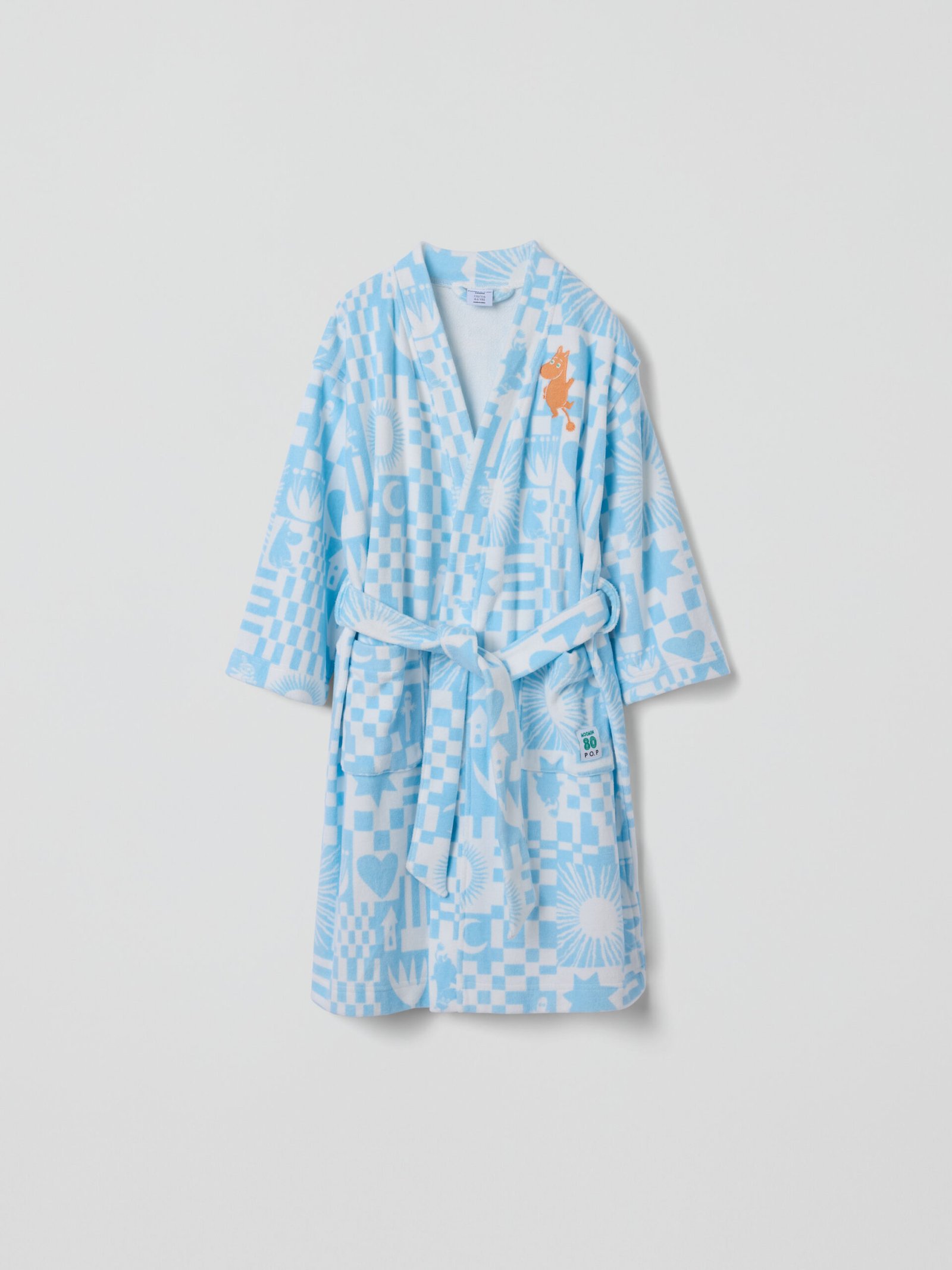 Aamutakki muumikuviolla