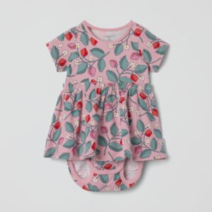 Mekkobody mansikkakuviolla