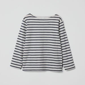 Pitkähihainen raidallinen t-paita