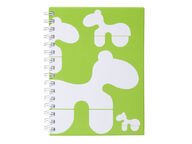 Brands Scandinavia Poni-muistikirja, A5 vihreä