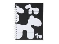 Brands Scandinavia Poni Muistikirja, A5 musta