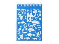 Brands Scandinavia Zoo Block muistikirja, A6 sininen