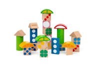 BRIO Kuviolliset puupalikat