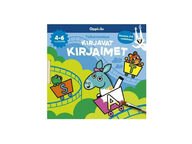 Oppi&Ilo Taikamaalaus Kirjavat Kirjaimet -puuhakirja 4-6 v