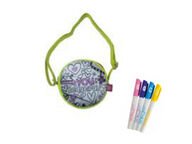 Pyöreä väritettävä laukku