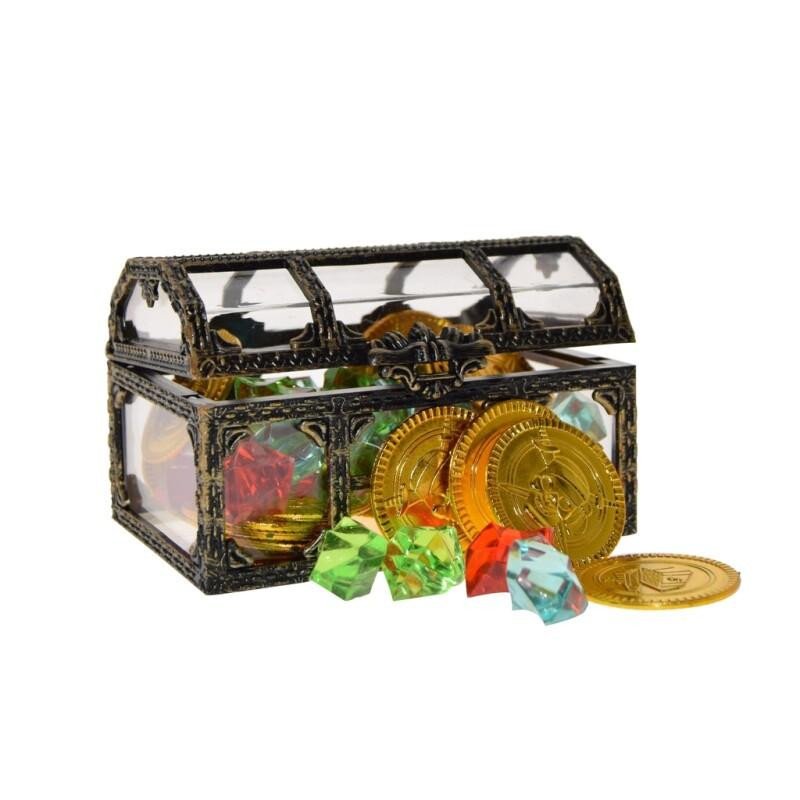 Aarrearkku kullalla ja timanteilla