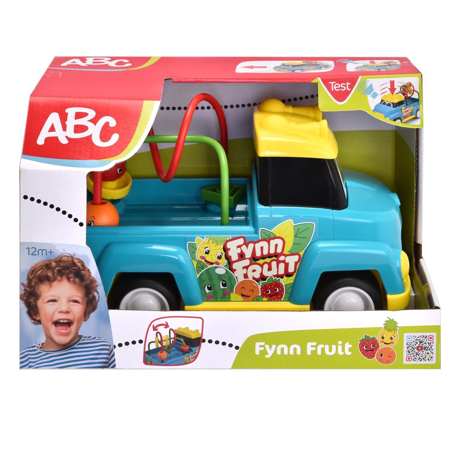 ABC Fynn Fruit Traktori torvella ja palloradalla 12m+