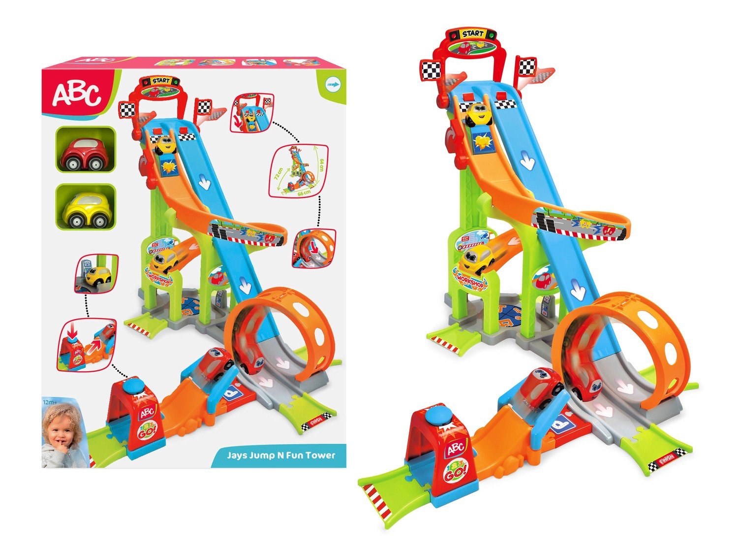 ABC Jays Jump N Fun Tower 1+