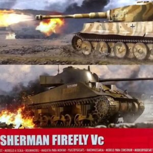 Airfix Classic Conflict Tiger 1 vs Sherman Firefly Vc 1:72 Mallinrakennussarja