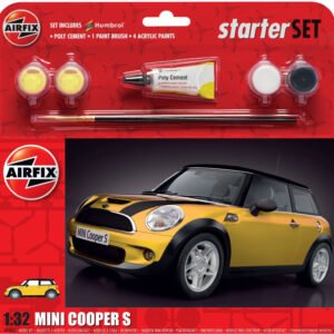 Airfix Giftset Mini Cooper S 1:32 Mallinrakennussarja