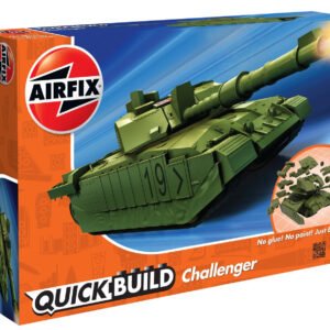Airfix Quickbuild Challenger Tank Green Mallinrakennussarja