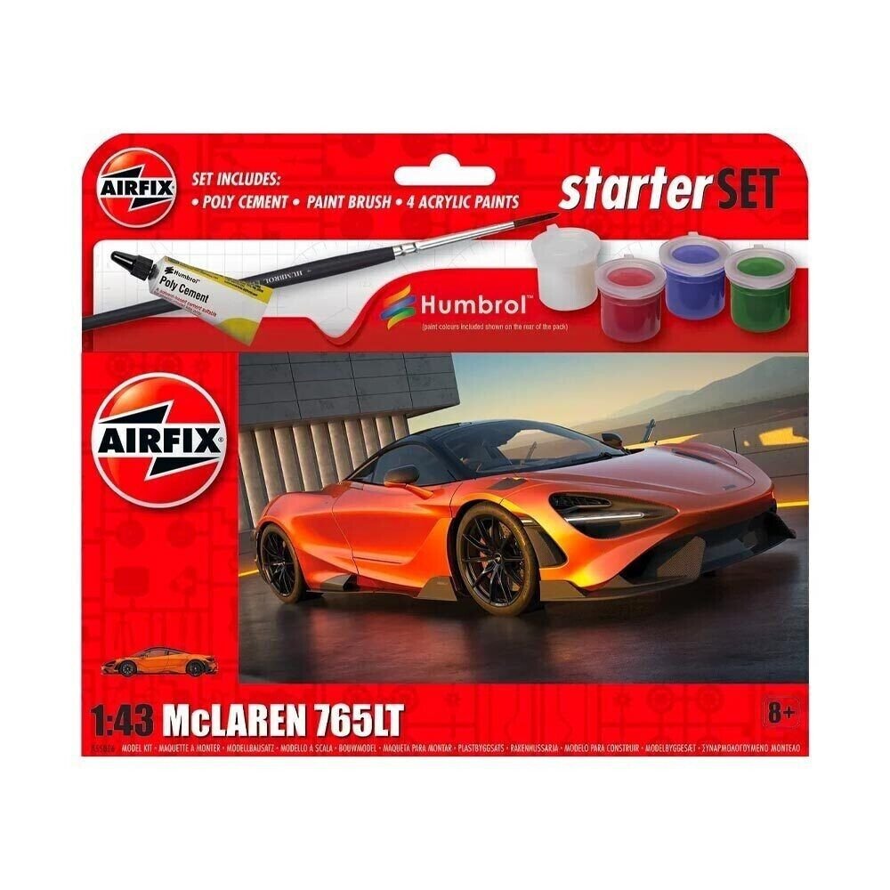 Airfix Starter Set McLaren 765LT 1:43 A55006