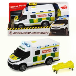 Ambulans Iveco Daily med ljud och ljus