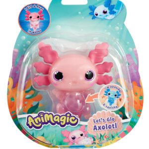 Animagic Lets Glo Axolotl Vaaleanpunainen