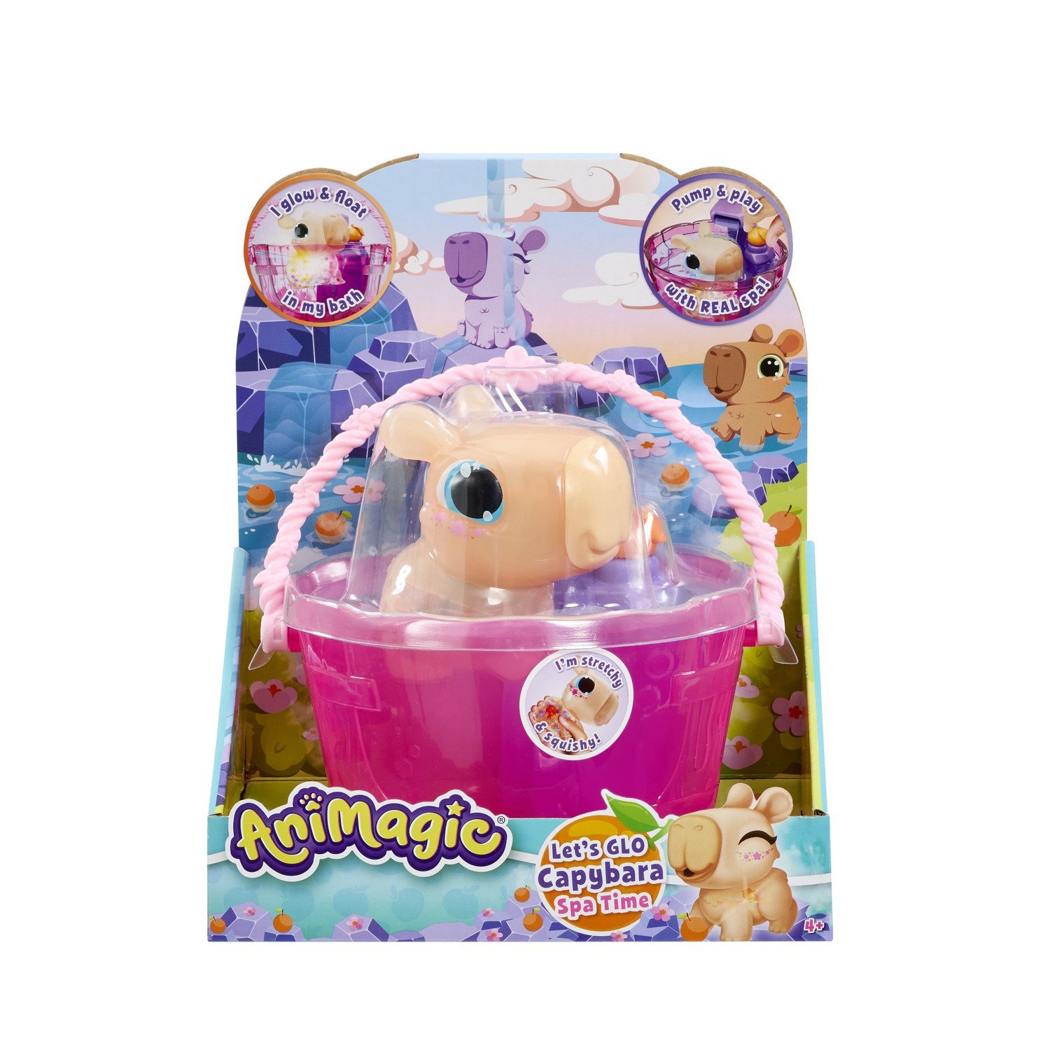 Animagic Lets Glo Capybara Spa