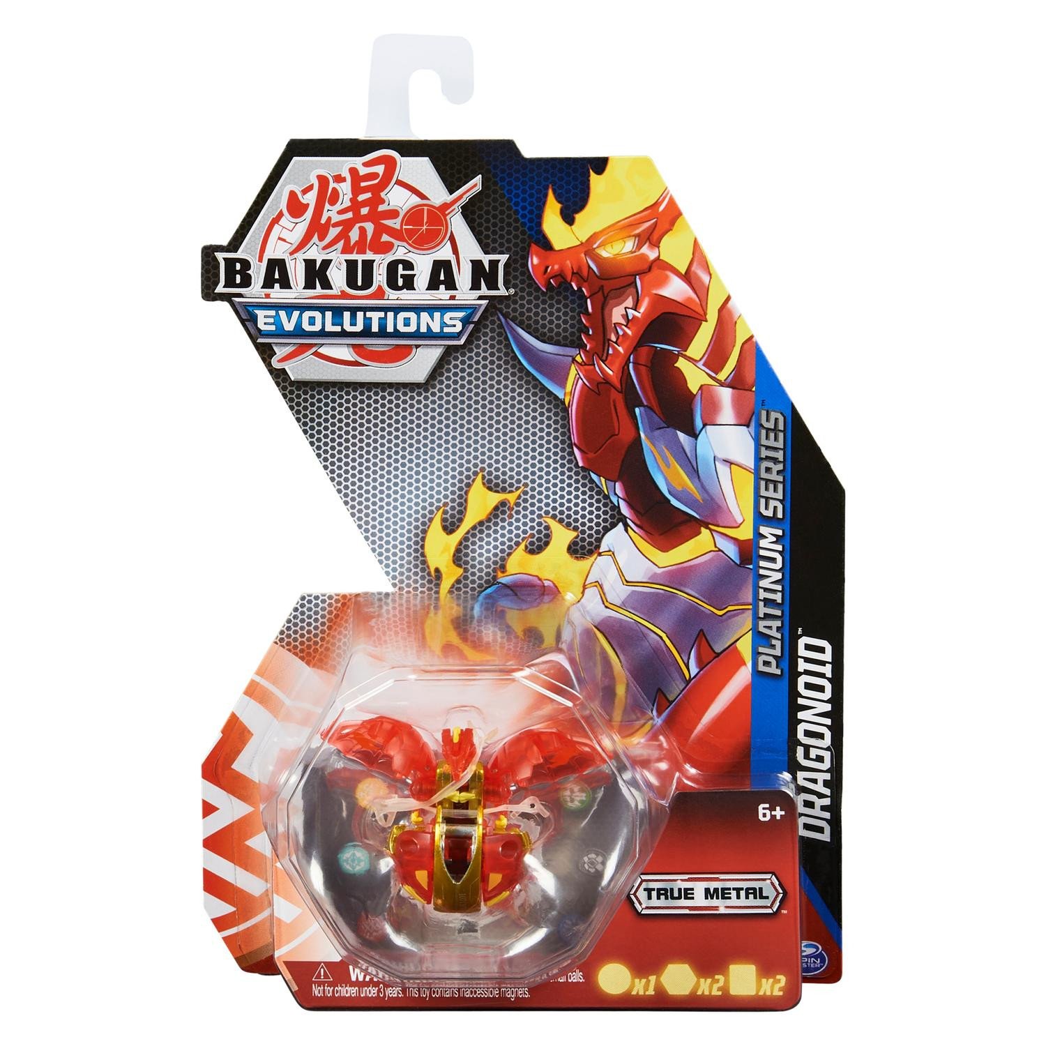 Bakugan Evolutions Platinum Series 1-p Dragonoid (Red)