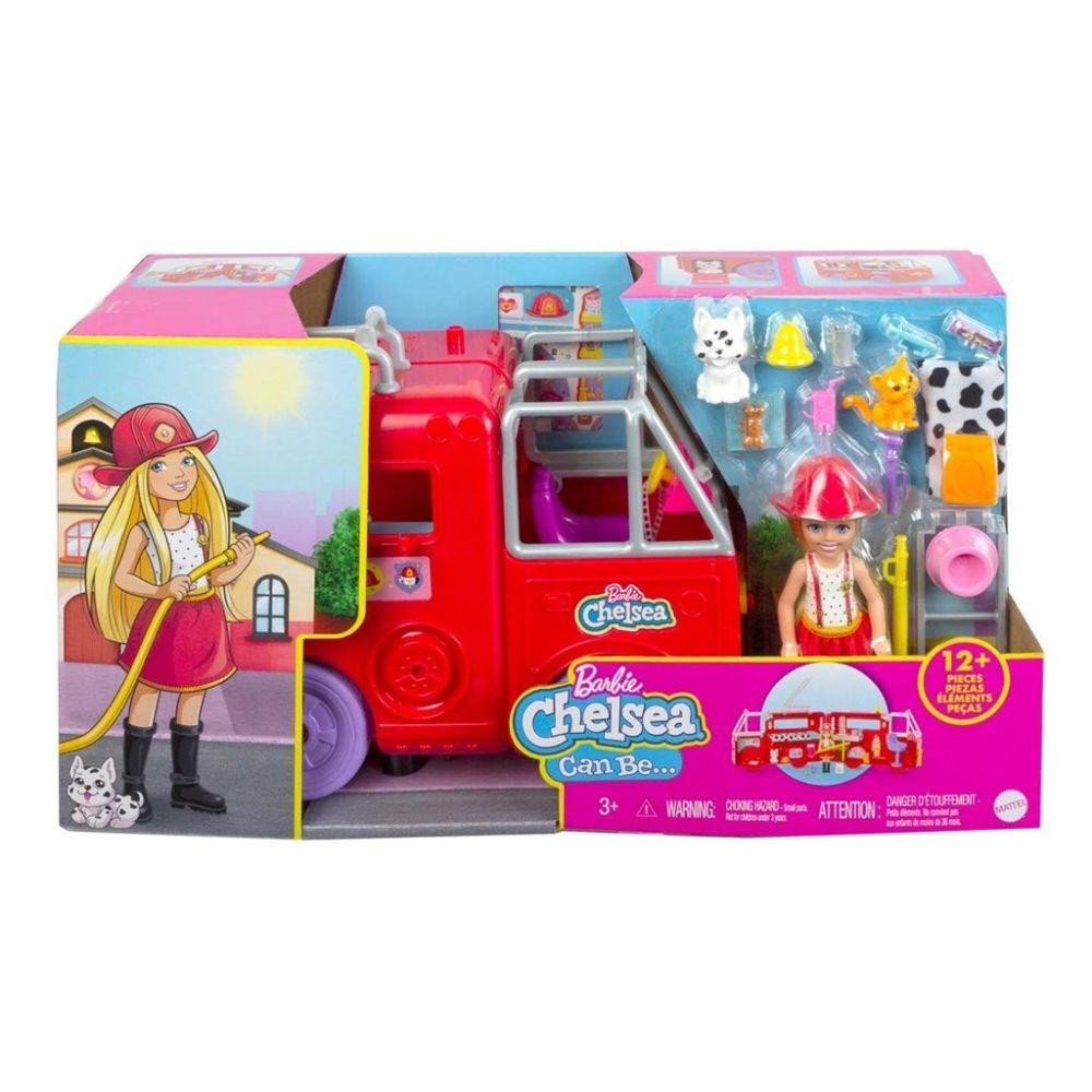 Barbie Chelsea Can Be Firetruck