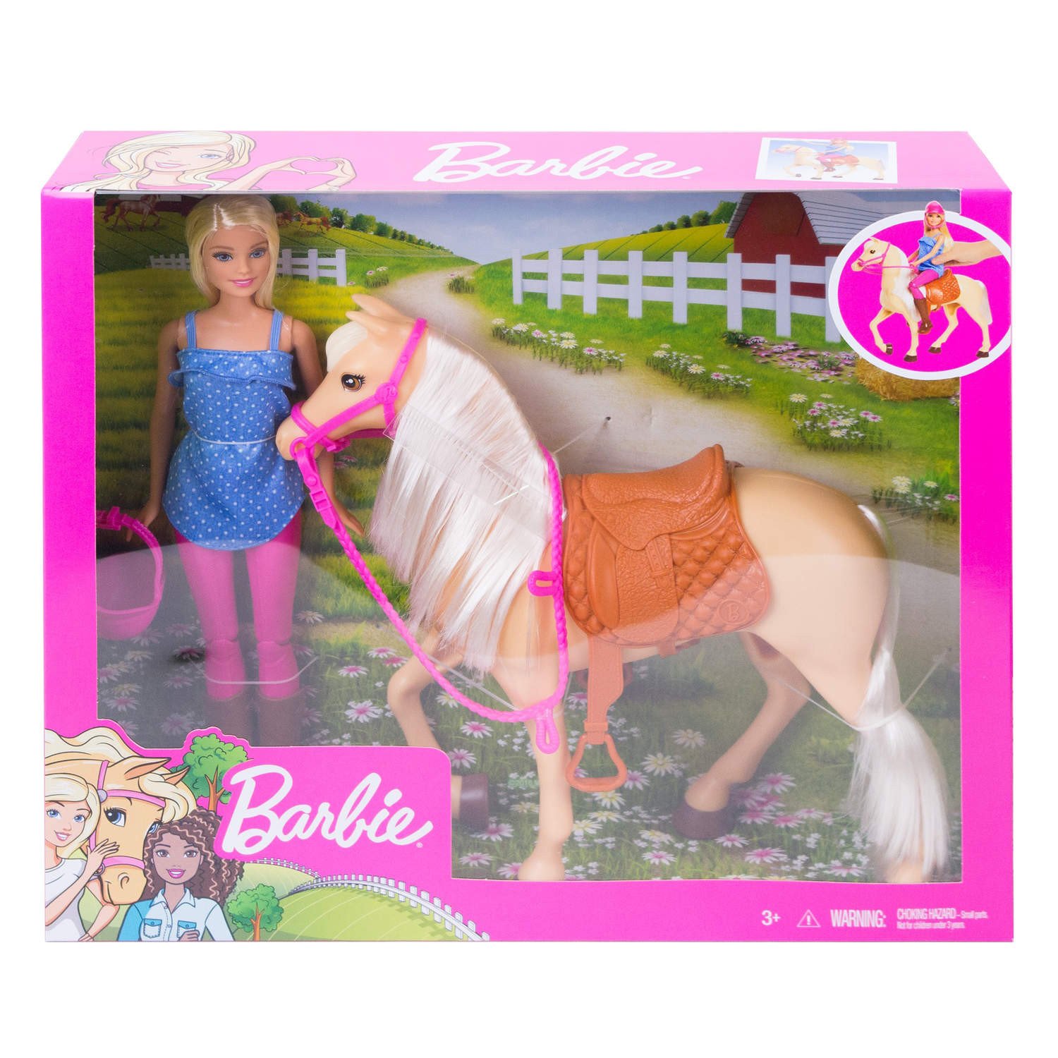 Barbie Doll with Horse