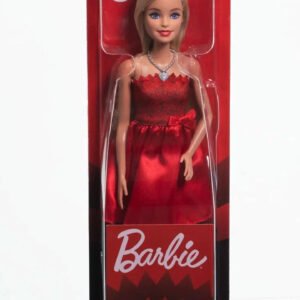 Barbie Fashionistas Docka 80th Anniversary Ruby Punainen mekko
