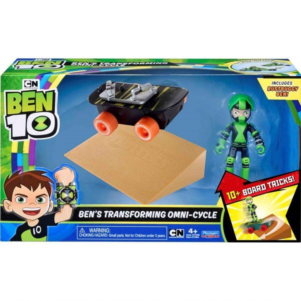 Ben 10 Bens Super Stunt Skateboard