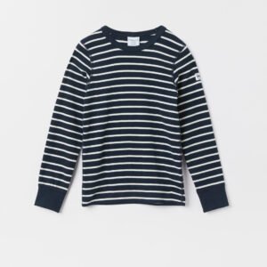 Raidallinen pitkähihainen t-paita