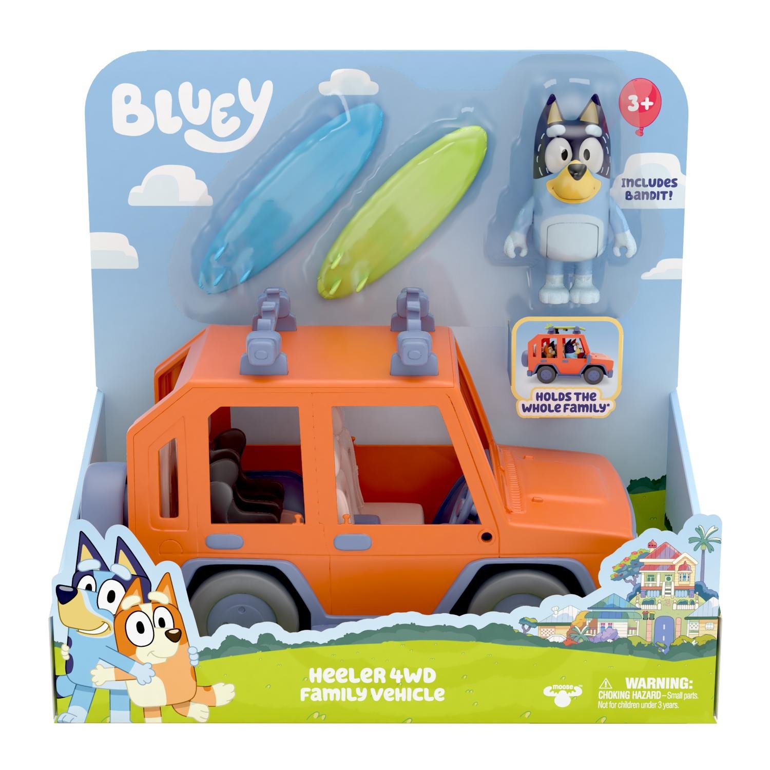 Bluey Family Vehicle Heeler 4WD