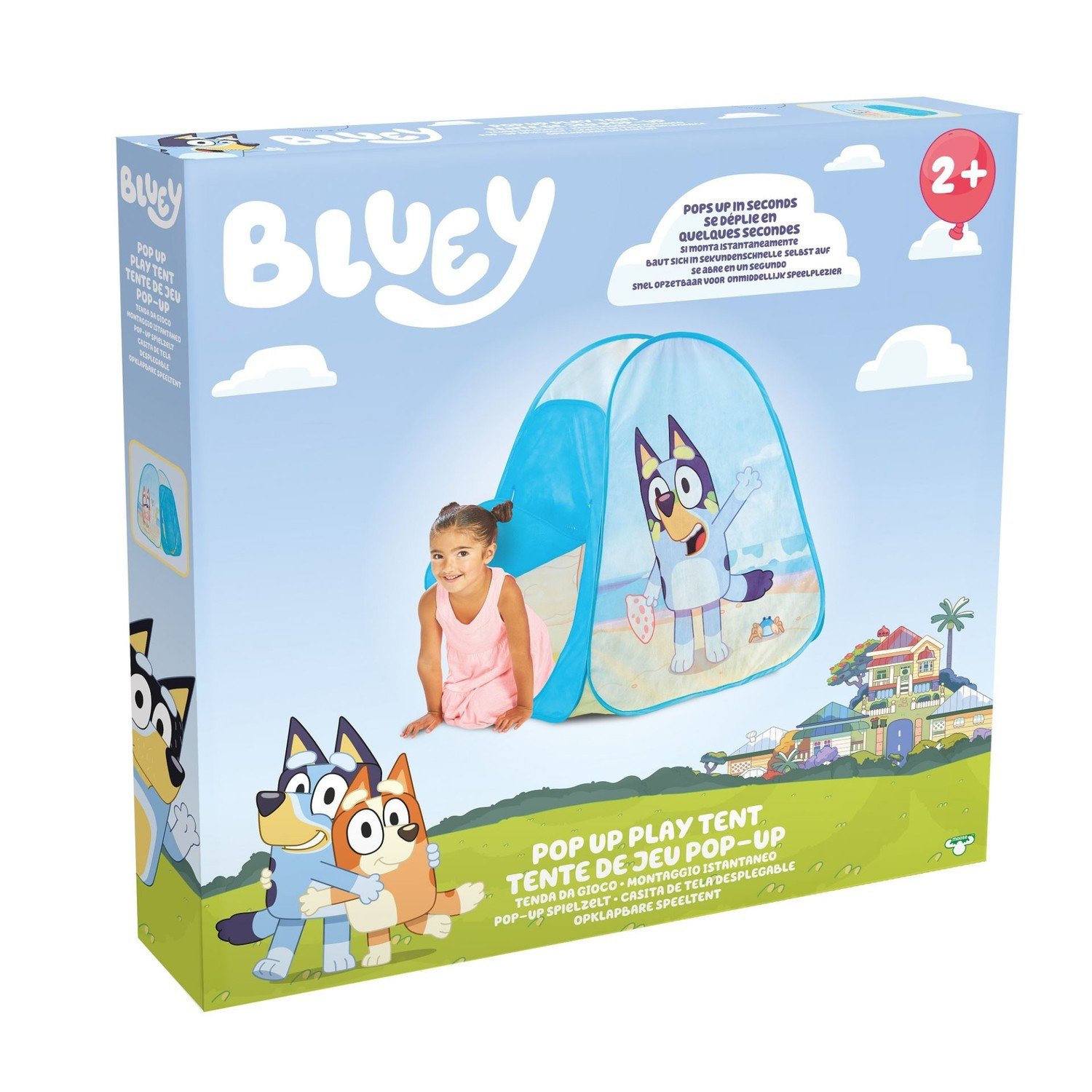 Bluey Pop Up Lukuteltta